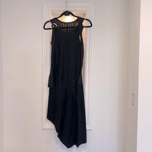 Black Asymmetrical Zara dress